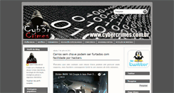 Desktop Screenshot of cybercrimes.com.br